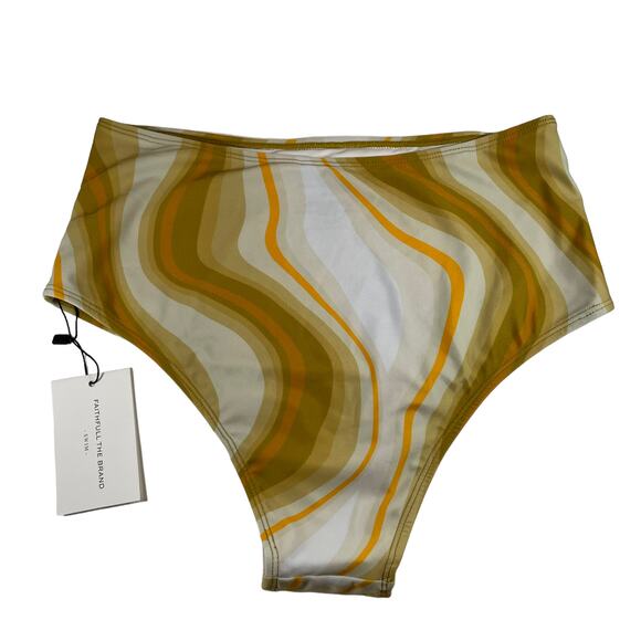 NWT FAITHFULL THE BRAND Bikini Set Isla Top Isle Bottom Talamanca Print Large 8 - Picture 6 of 15